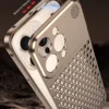 Metal Heat Dissipation Aluminum Fragrance Cooling Cover Shockproof for iPhone