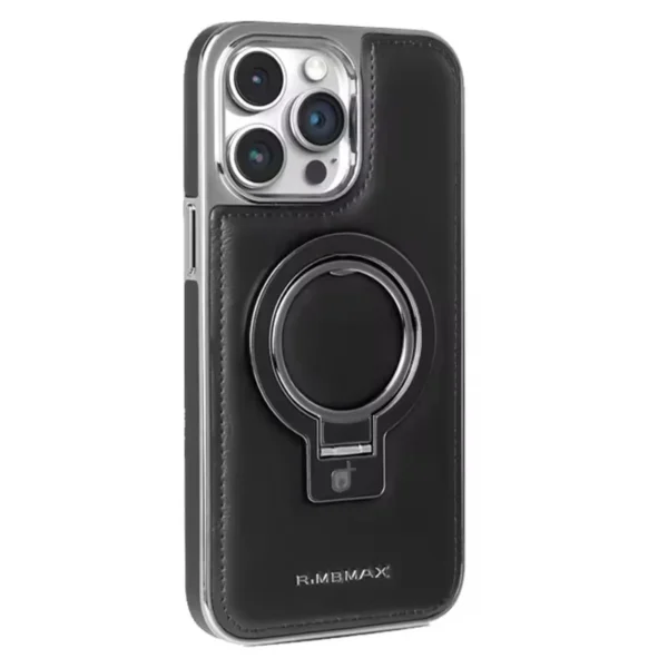 RMBMAX Leather Case for iPhone Magnetic Holder