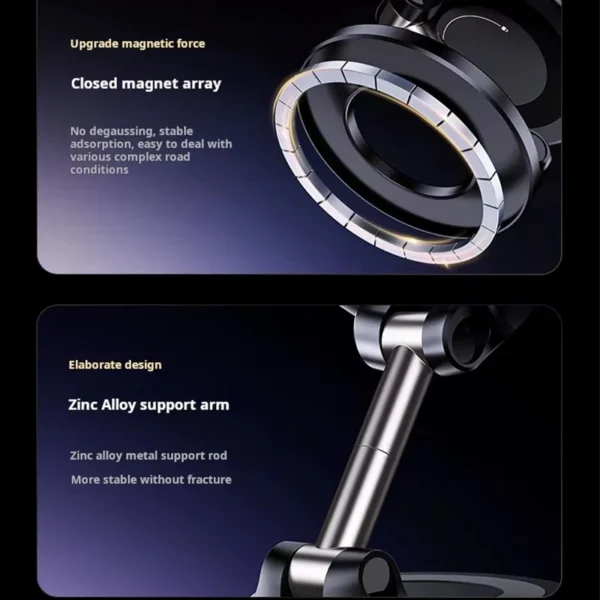 Phone Holder K007 Vacuum Suction Magnetic Bracket