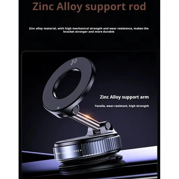 Phone Holder K007 Vacuum Suction Magnetic Bracket