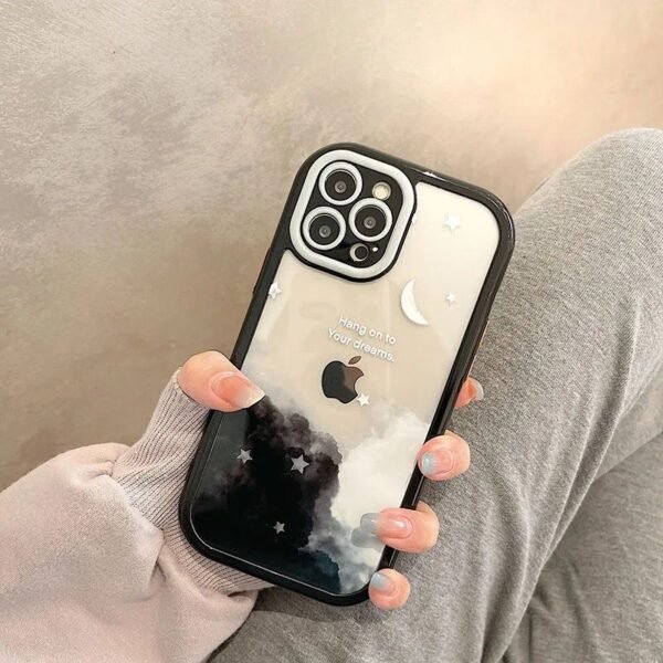 Glittery Rubber Case With Removable Sheet