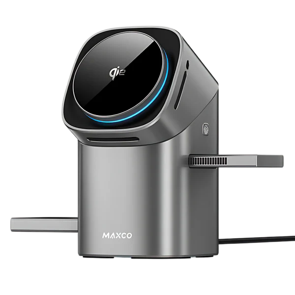 MAXCO Geometry II Qi2 Full Touch Magnetic Wireless Charger 15W Fast Charging