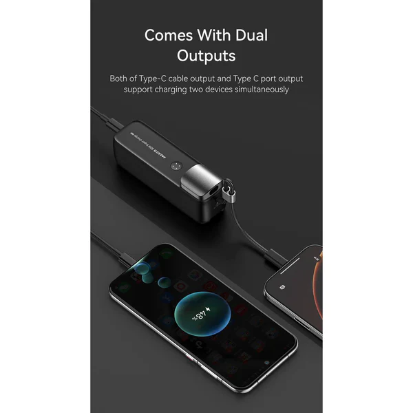 MAXCO 3-in-1 Fast Charging Power Bank 30W 5000mAh