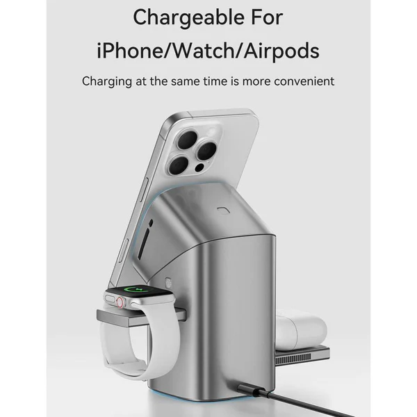 MAXCO Geometry II Qi2 Full Touch Magnetic Wireless Charger 15W Fast Charging