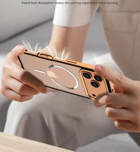 Metal Bumper Frame Frosted PC Back Cover Case - Image 5