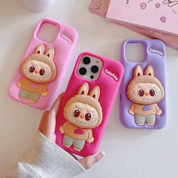 Labubu Silicone 3D Case