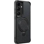EasyGrip Carbon Fiber Texture Case with KickStand