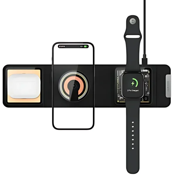 Maxco Noah Ark 3 In 1 Magnetic Wireless Charger 15W