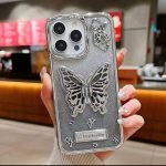 foldable butterfly stand case with removable glittery sheet - Image 4