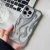 3D Flame Pattern Hollow Slim Case