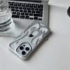3D Flame Pattern Hollow Slim Case