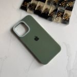 Premium Silicone Iphone Case With Apple Logo - Image 2