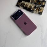 Premium Silicone Iphone Case With Apple Logo