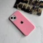 Premium Silicone Iphone Case With Apple Logo - Image 10