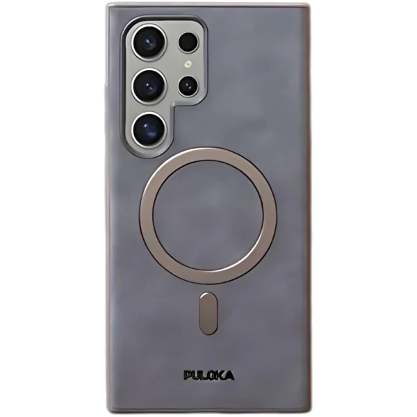 Puloka Solemn Premium Magsafe Leather Case