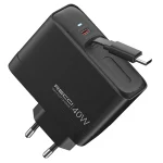 Recci 40W GaN Fast Charger with USB-C Cable