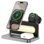 Recci 4-in-1 Wireless Charging Stand with Ambient Light