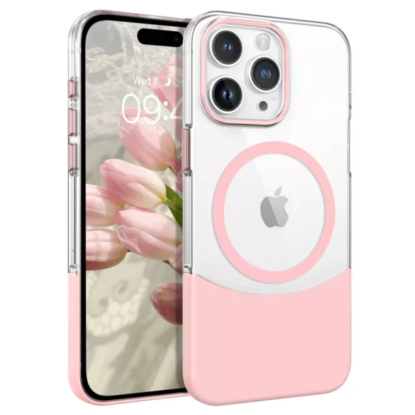 Transparent Hit Colour 2 in 1 MageSafe iPhone Case