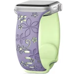 Floral Engraved Strap for Apple Watch - Image 2