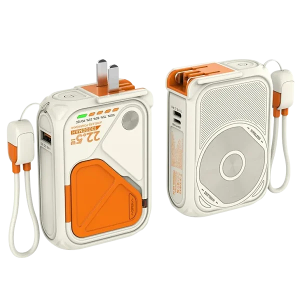 VEAN 22.5W Built-In Cable 10000mAh Multi-Functional Power Bank